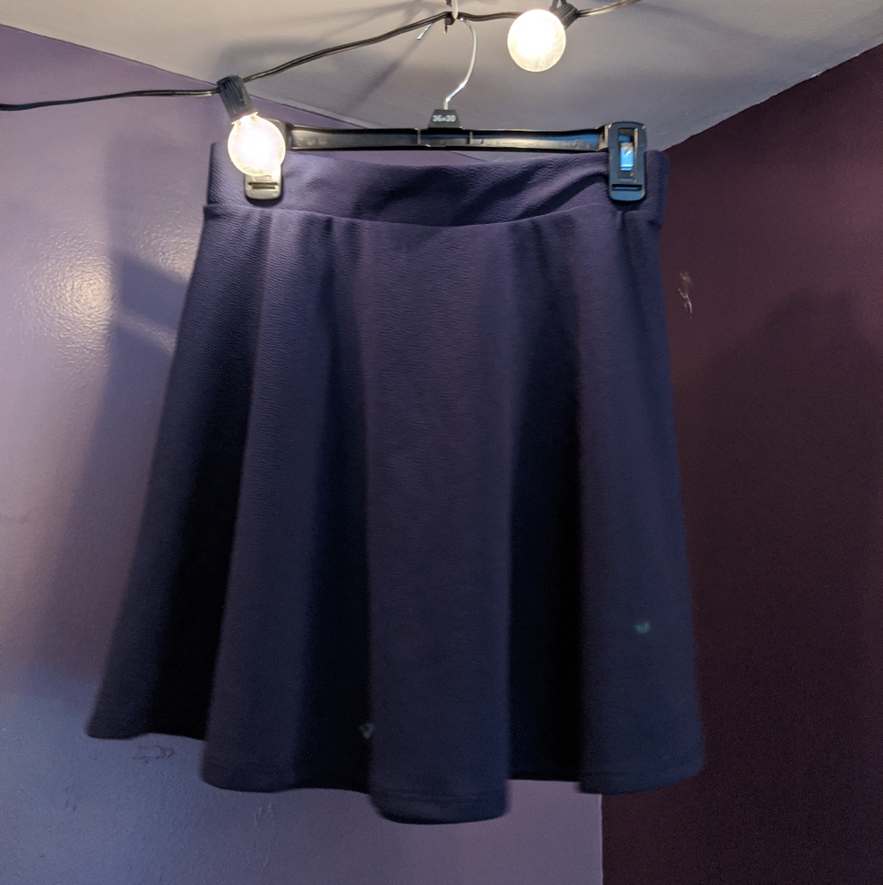 Navy blue skirt